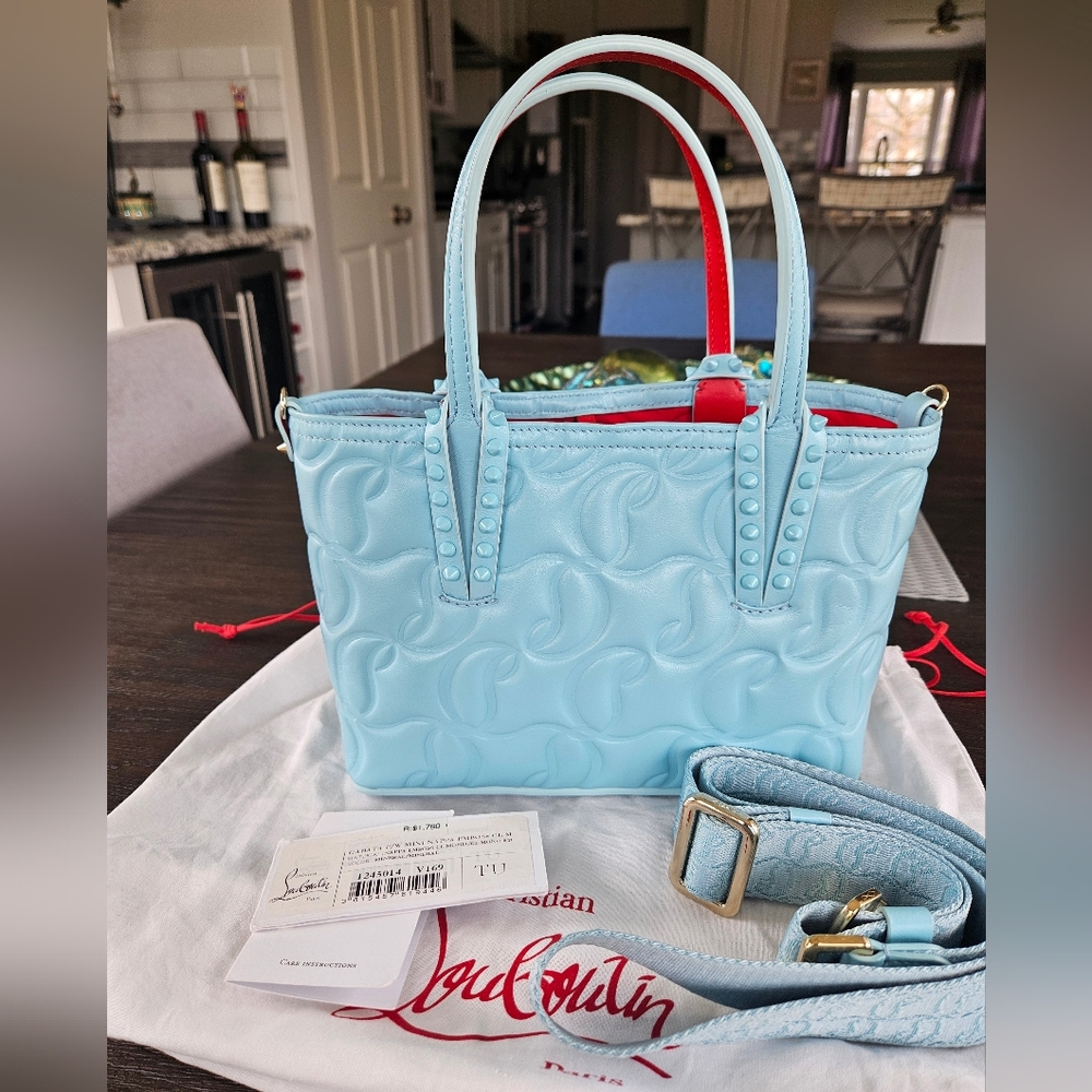 Christian Louboutin Cabata Mini Nappa NWT - Picture 2 of 8